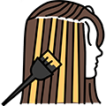 Hair Coloring Icon (120x120)